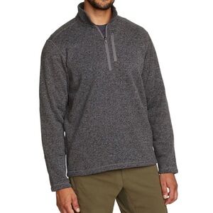 Eddie Bauer Slate Fleece Quarter-Zip